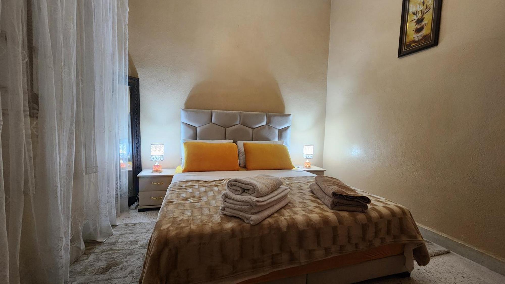 Appartement Riad 5Min A Pied De L'Aeroport Marrakesz Zewnętrze zdjęcie