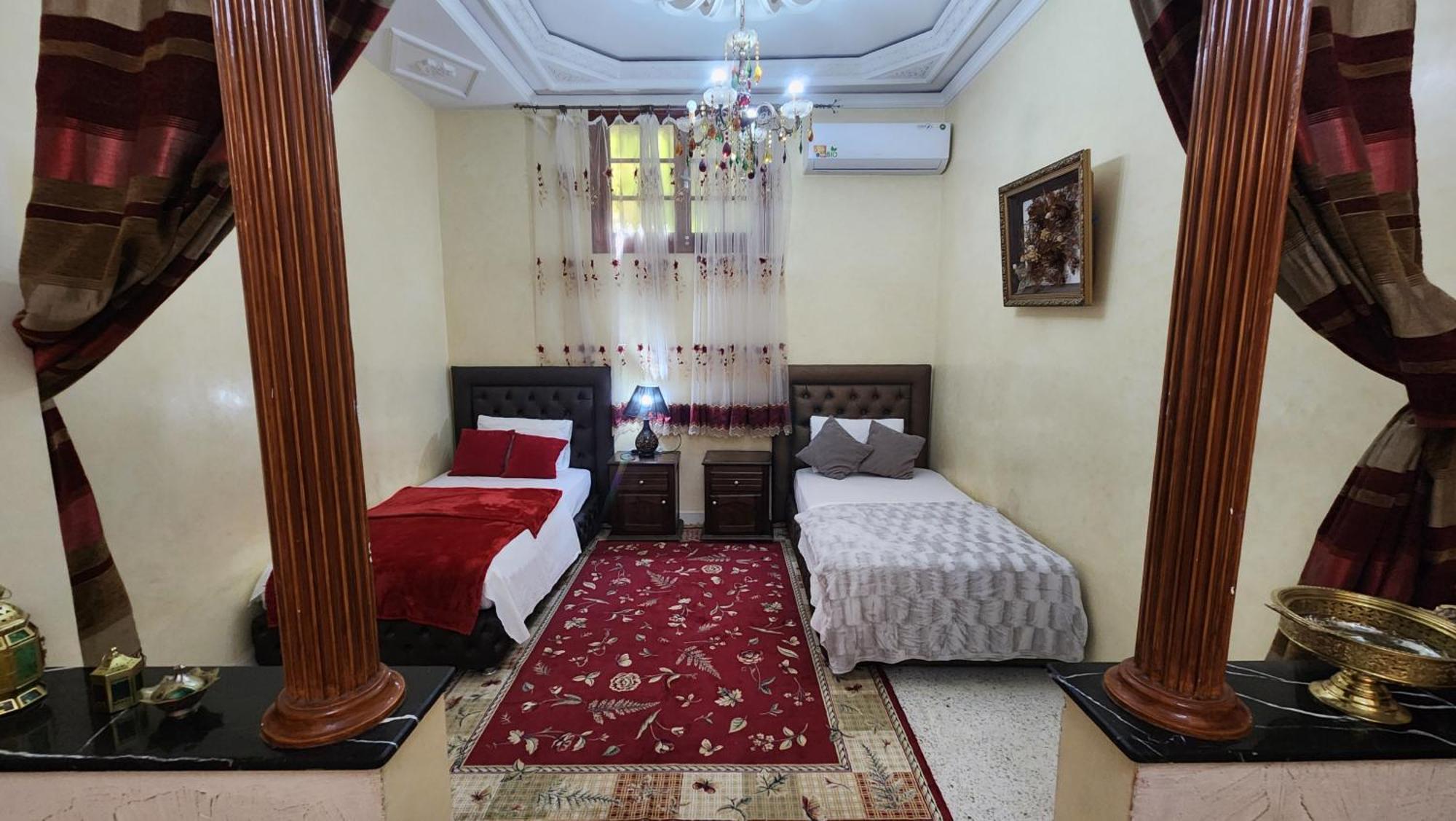 Appartement Riad 5Min A Pied De L'Aeroport Marrakesz Zewnętrze zdjęcie
