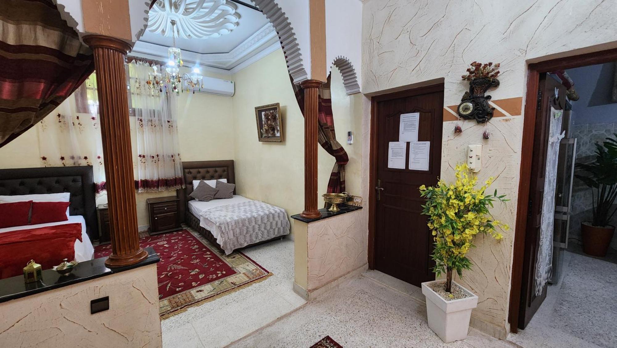 Appartement Riad 5Min A Pied De L'Aeroport Marrakesz Zewnętrze zdjęcie