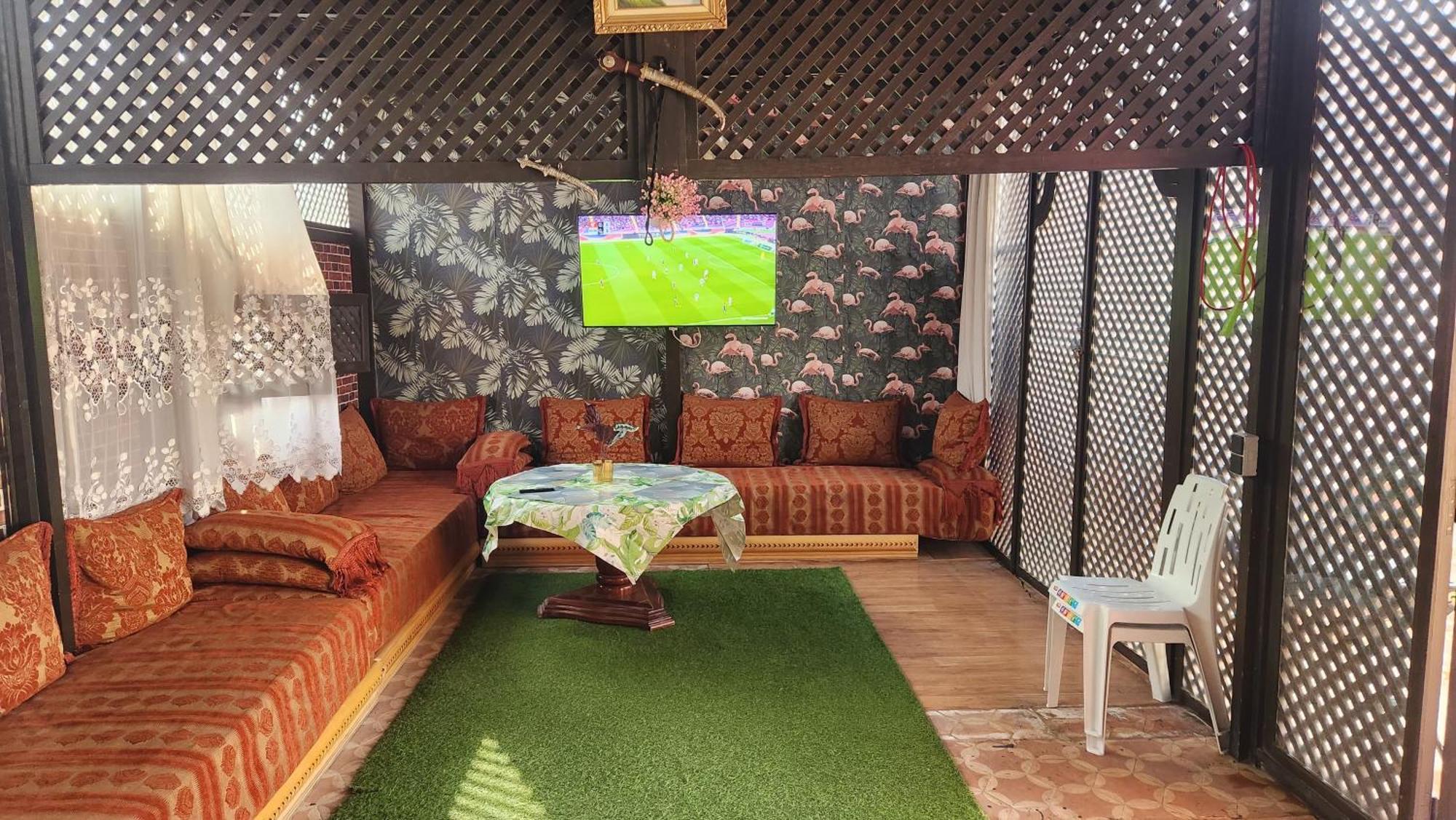Appartement Riad 5Min A Pied De L'Aeroport Marrakesz Zewnętrze zdjęcie