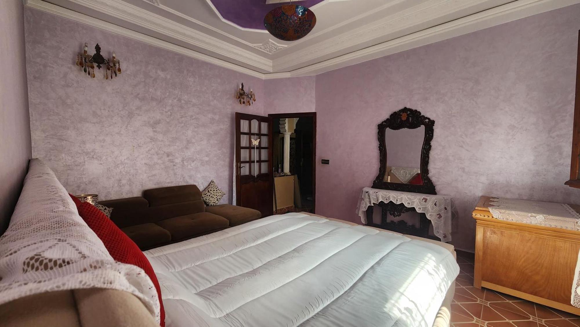 Appartement Riad 5Min A Pied De L'Aeroport Marrakesz Zewnętrze zdjęcie