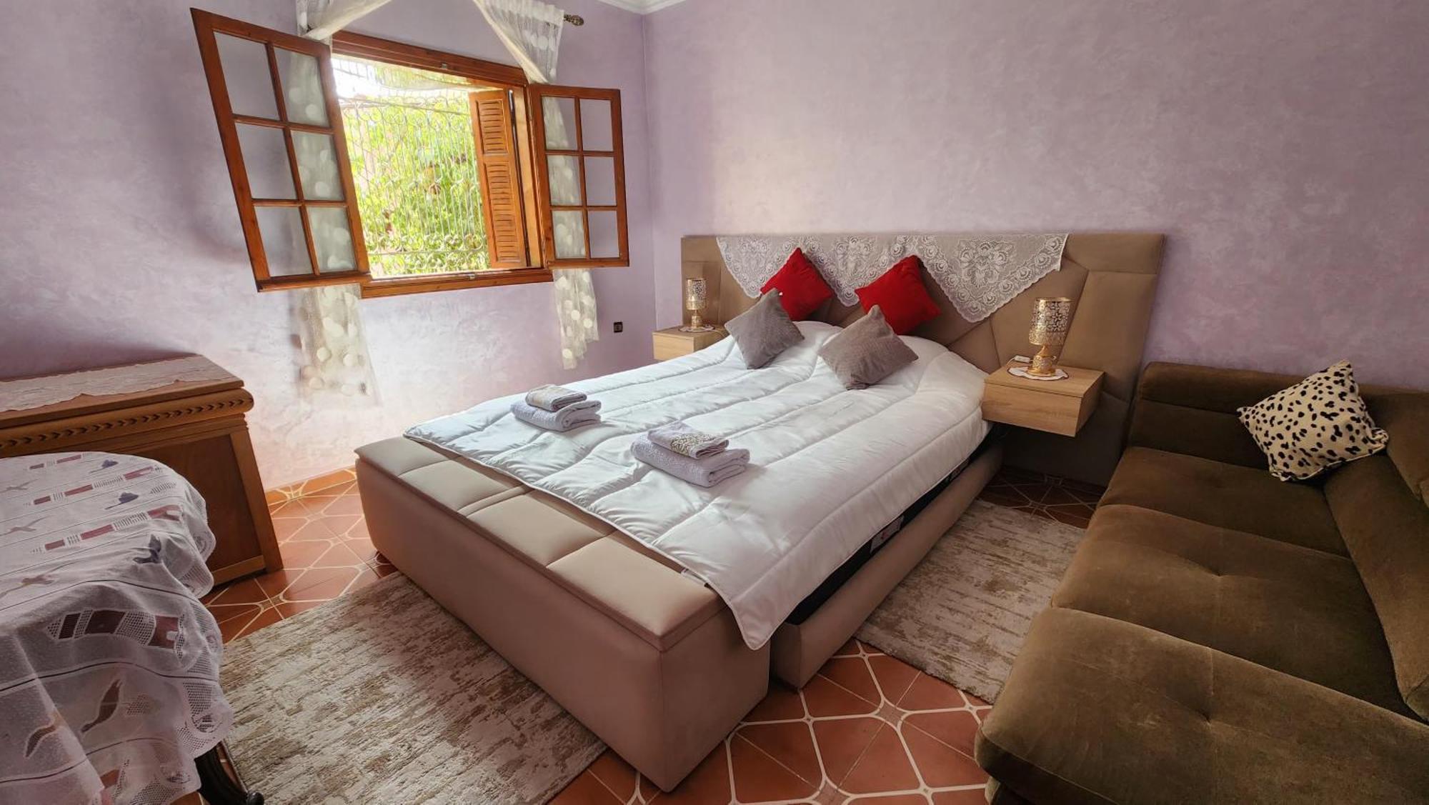 Appartement Riad 5Min A Pied De L'Aeroport Marrakesz Zewnętrze zdjęcie