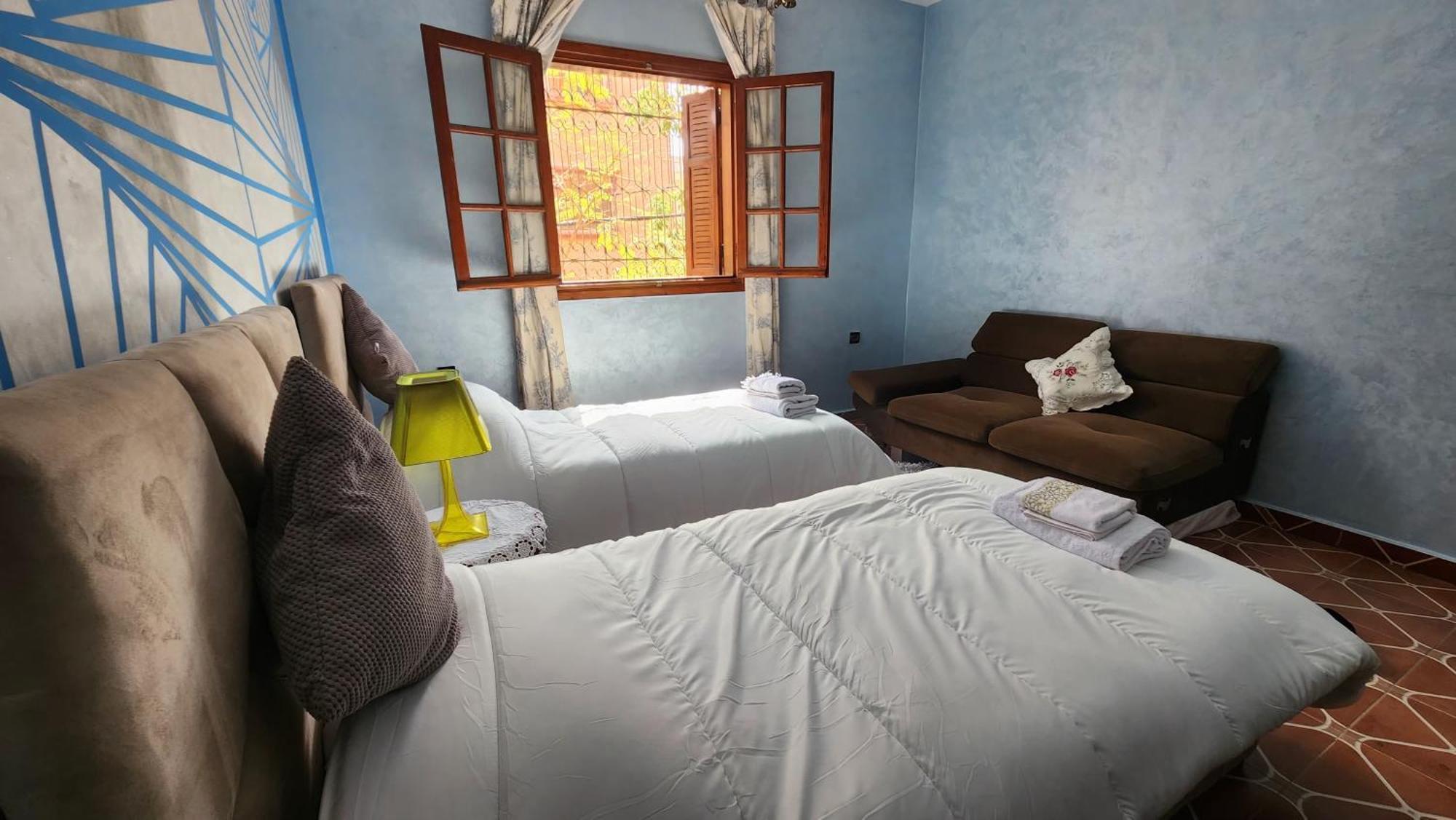 Appartement Riad 5Min A Pied De L'Aeroport Marrakesz Zewnętrze zdjęcie